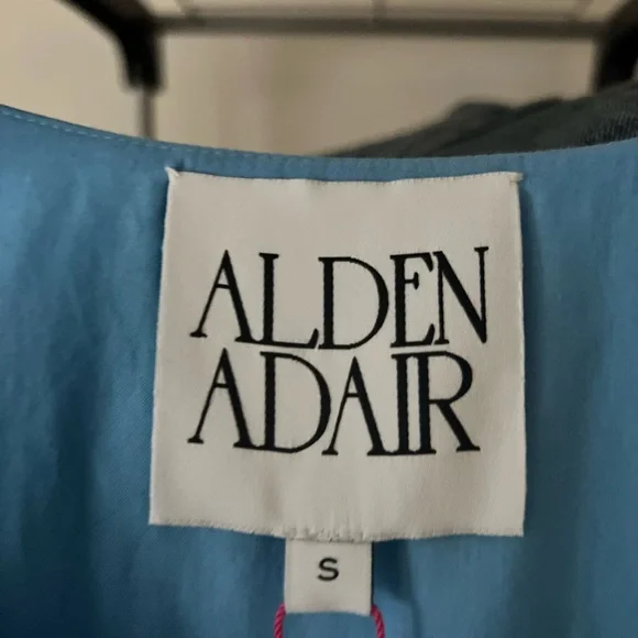 Alden Aldair Lizzie Sky Blue Maxi Dress Size Small NWT - Picture 10 of 14